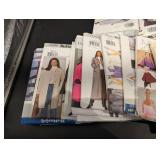 Vogue, Butterick & Simplicity Sewing Pattern Lot - Assorted Vintage Dress Patterns
