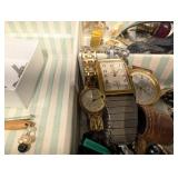 Assorted Vintage Watches & Jewelry Collection - Watches, Bracelets, Pearls