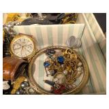 Assorted Vintage Watches & Jewelry Collection - Watches, Bracelets, Pearls