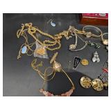 Assorted Vintage Jewelry Lot - Sterling Rings, Bracelets, Necklaces & Earrings in Velvet Boxes