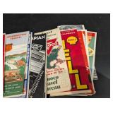 Shell, AAA & Phillips 66 Travel Maps - Assorted Vintage Road Guides