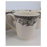 Johnson Bros The Friendly Village Assorted Mugs & Plates Dinnerware Set