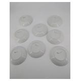 Gemsmith Floral Pattern Porcelain Dessert Plates - Assorted 6-7 Inch Designs