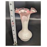 Fenton Ruffled Edge Vase