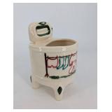 Hand-Painted Floral Ceramic Teapot & Accessories Set
