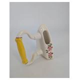 Hand-Painted Floral Ceramic Teapot & Accessories Set