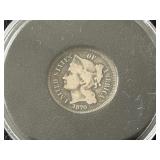 1870 Three Cent Nickel