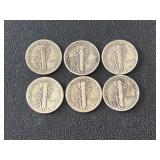 Mercury Silver Dimes