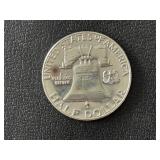 1961 Franklin Half Dollar Proof