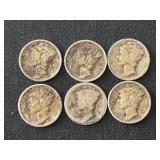 Mercury Silver Dimes