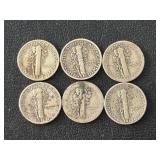 Mercury Silver Dimes