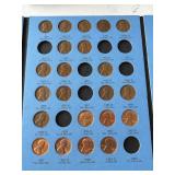 Lincoln Cents in Book