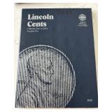 Lincoln Cents in Book