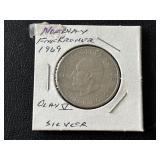 1969 Norway Silver 5 Kroner