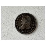 1831 Capped Bust Half Dime 1,242,700 Minted
