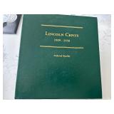 Lincoln Cents in Book