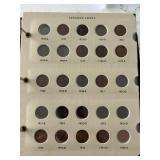 Lincoln Cents in Book