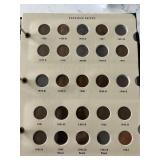 Lincoln Cents in Book