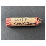 2017-P Lincoln Cent Roll