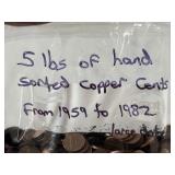 Lincoln Wheat Cents 5 Pound Bag