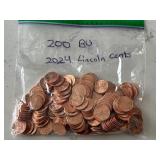 200 BU 2024 Lincoln Cents