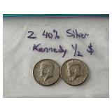 Kennedy 40% Silver Half Dollars