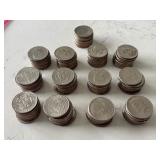 130 Kennedy Clad Half Dollars