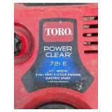 Toro Power Clear 721 E 21" Snowblower 212cc 4-Cycle Electric Start
