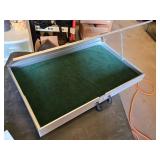 Allstate Mfg. Co. Glass Display Case with Handle 34x22x3.5