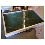 Allstate Mfg. Co. Glass Display Case with Handle 34x22x3.5