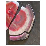 Agate Geode Slice - Broken -