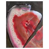 Agate Geode Slice - Broken -