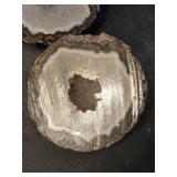 Geode Rock with Crystal Interior