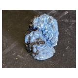 Geode Specimen with Crystal Interior and Banding Patterns - 2.5"