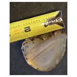 Agate Stone Slice - About 2.5"