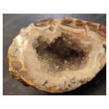 Geode Rock with Crystal Interior - About 2"