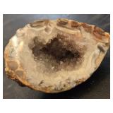 Geode Rock with Crystal Interior - About 2"