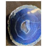 Lot of Geodes and Mineral Specimens Including Agate and Azurite - Small