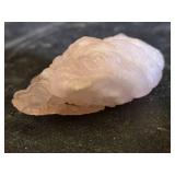 Unbranded Carved Rose Quartz Stone - About 1.75"