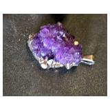 Amethyst and Mineral Stone Collection including Geode, Raw Crystals, and Pendant Jewelry - Small