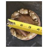 Elephant Figurine Ring Sculpture
