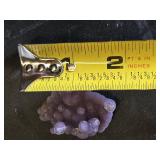 Purple Botryoidal Grape Agate Specimen - About 1"
