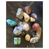 Colorful Assorted Rocks and Minerals Collection