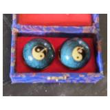 Chinese Baoding Balls in Decorative Box