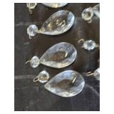 Chandelier Crystal Prisms and Pendants Lot