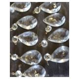 Chandelier Crystal Prisms and Pendants Lot