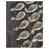 Chandelier Crystal Prisms and Pendants Lot