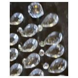 Chandelier Crystal Prisms and Pendants Lot