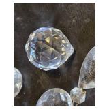 Chandelier Crystal Prisms and Pendants Lot