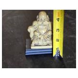 Set 3 of Laughing Buddha Figurines - about 4"